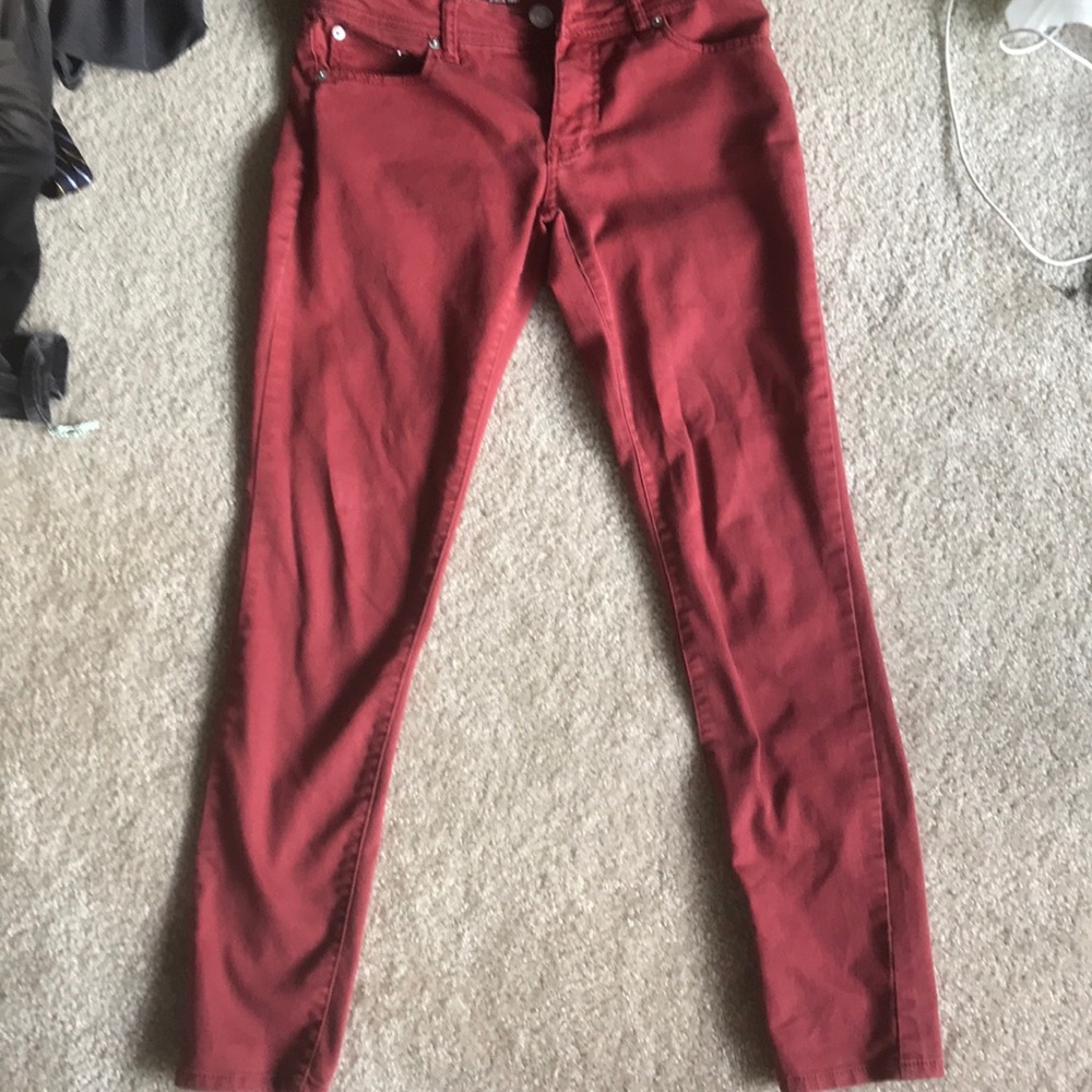 Target red skinny jeans